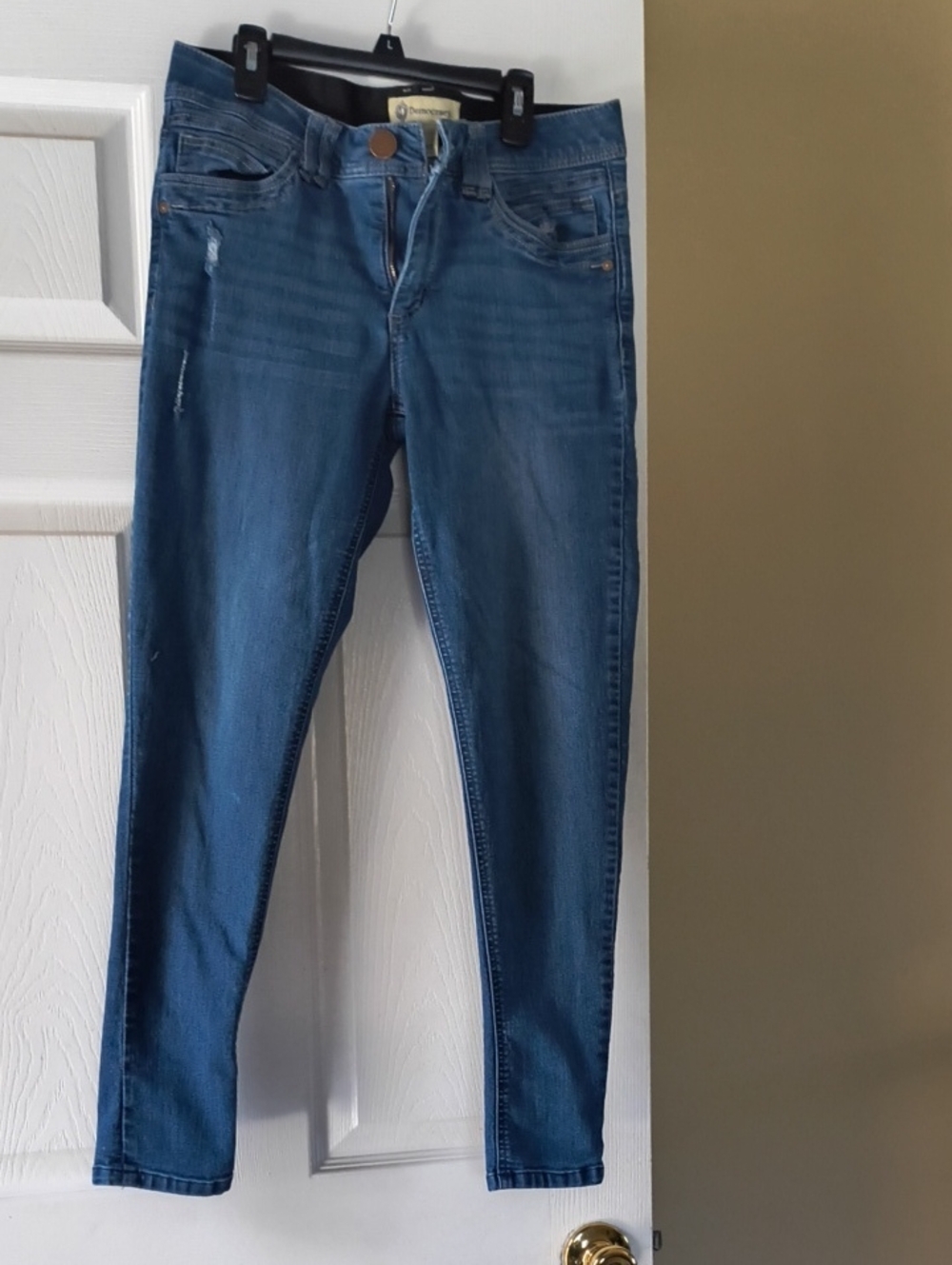 Democracy Skinny Jeans in Blue Wash